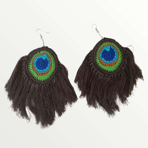 aretes-pluma